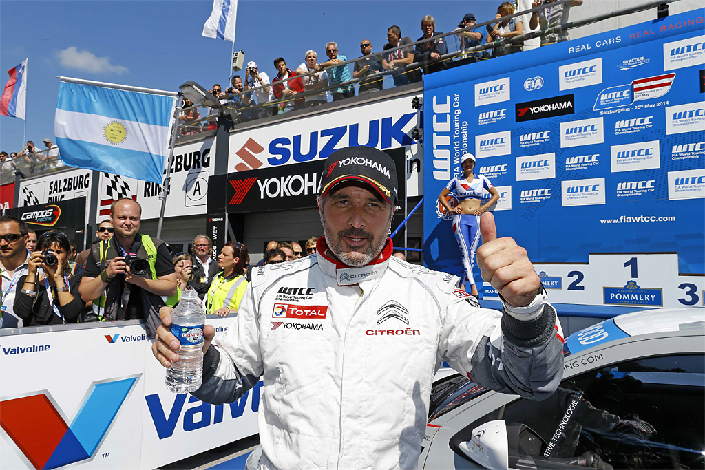 Yvan Muller tog en sikker sejr for Citroën i søndagens første løb på Salzburgring i Østrig – 5. afdeling af WTCC